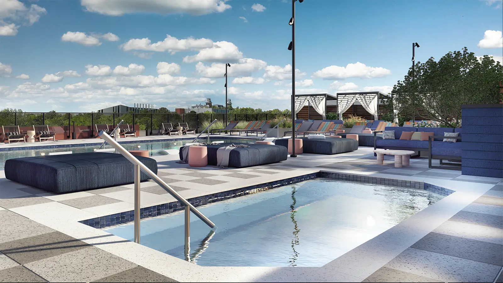 Rooftop hangout
