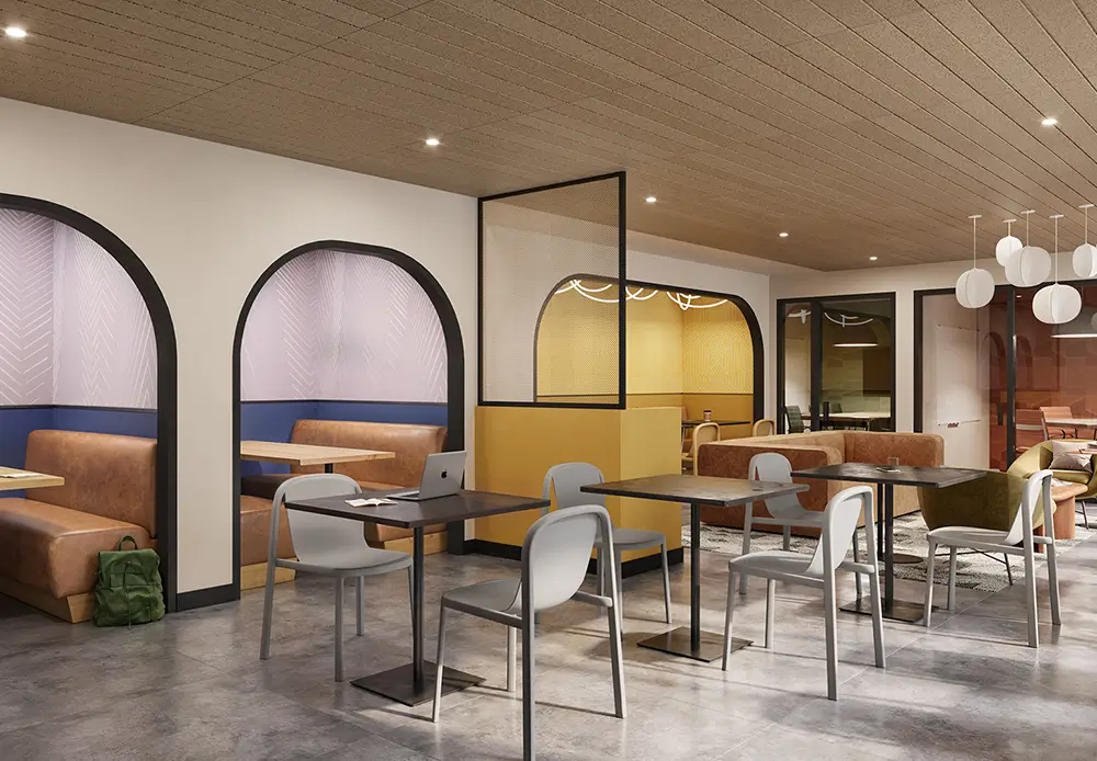 Coworking study lounge